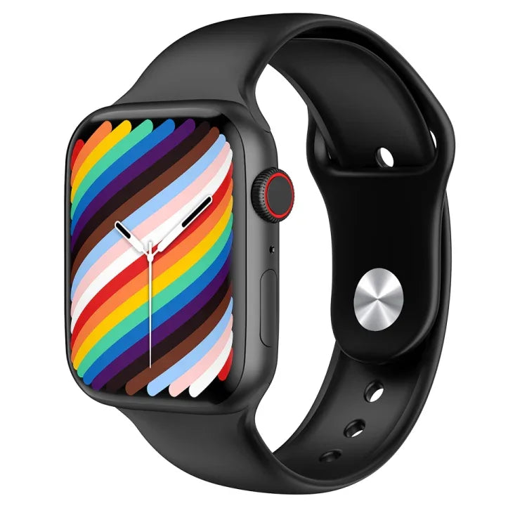 W38 Smartwatch mit 1,9-Zoll-Farbbildschirm, unterstützt Herzfrequenz- und Blutdruckmessung