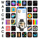W38 Smartwatch mit 1,9-Zoll-Farbbildschirm, unterstützt Herzfrequenz- und Blutdruckmessung