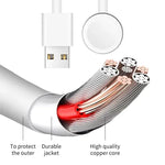 1 m langes magnetisches USB-Schnellladekabel für Apple Watch Series Ultra/8/7/6/SE/SE2/5/4/3/2/1, DS-XB011