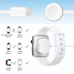 1 m langes magnetisches USB-Schnellladekabel für Apple Watch Series Ultra/8/7/6/SE/SE2/5/4/3/2/1, DS-XB011