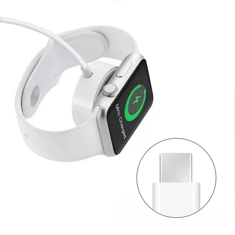 1 m langes magnetisches USB-C-Schnellladekabel für Apple Watch Series Ultra/8/7/6/SE/SE2/5/4/3/2, DS-XB012