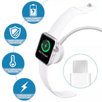 1 m langes magnetisches USB-C-Schnellladekabel für Apple Watch Series Ultra/8/7/6/SE/SE2/5/4/3/2, DS-XB012