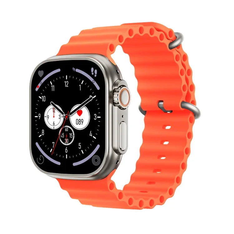 WS68 ULTRA Smartwatch mit 1,85-Zoll-Farbbildschirm, unterstützt Herzfrequenz- und Blutdruckmessung