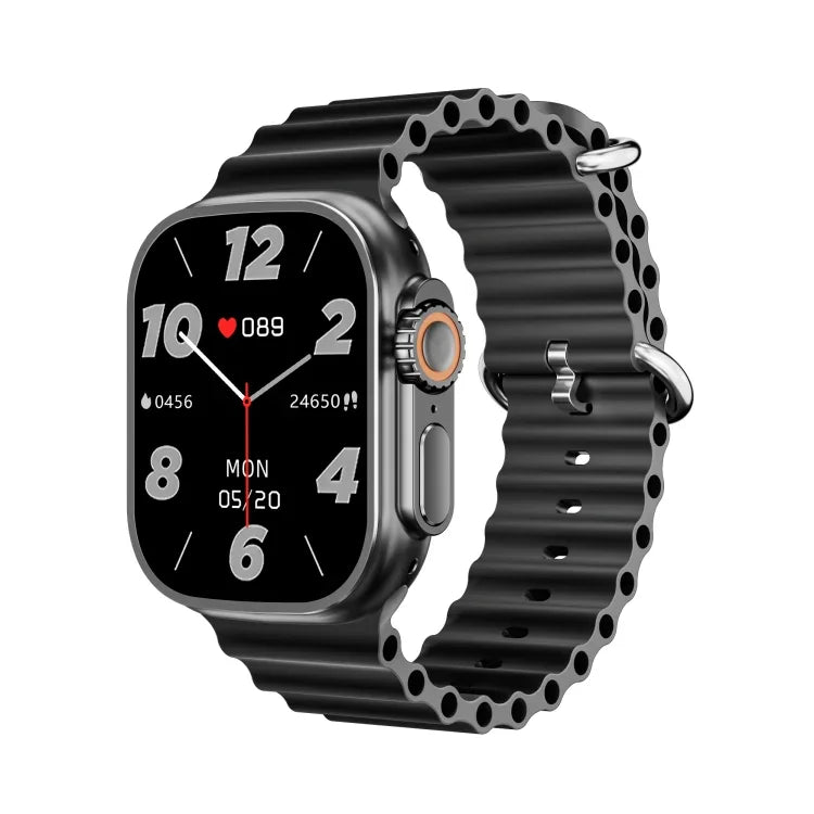 WS83 MAX ULTRA Smartwatch mit 2,03 Zoll Farbbildschirm, unterstützt Herzfrequenz- und Blutdruckmessung