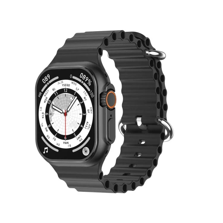 W800 Ultra Smartwatch mit 2,02-Zoll-Farbbildschirm, unterstützt Herzfrequenz- und Blutdruckmessung