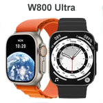 W800 Ultra Smartwatch mit 2,02-Zoll-Farbbildschirm, unterstützt Herzfrequenz- und Blutdruckmessung