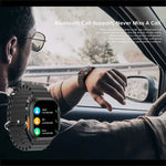 W800 Ultra Smartwatch mit 2,02-Zoll-Farbbildschirm, unterstützt Herzfrequenz- und Blutdruckmessung