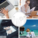 2-in-1-USB-Magnetladekabel für Apple Watch Series &amp; iPhone, 1,2 m, DS-XB015