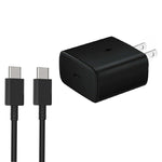 M135 45W USB-C / Typ-C Port Schnellladegerät mit 5A Typ-C auf Typ-C Kabel, US Stecker, US Stecker + Typ-C Kabel