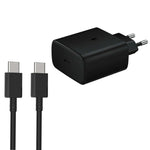 M135 45W USB-C / Typ-C Port Schnellladegerät mit 5A Typ-C zu Typ-C Kabel, EU Stecker, EU Stecker + Typ-C Kabel