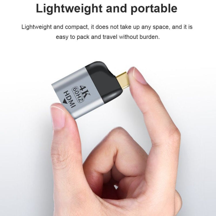 4K USB Typ-C zu HDMI Adapter für Tablet, Telefon, Laptop 60HZ 1080P