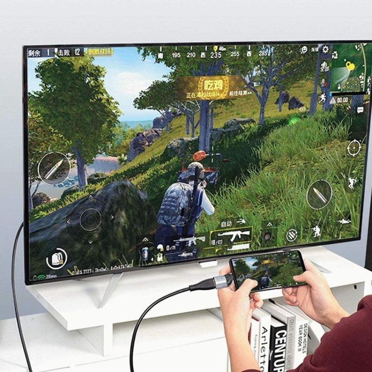4K USB Typ-C zu HDMI Adapter für Tablet, Telefon, Laptop 60HZ 1080P