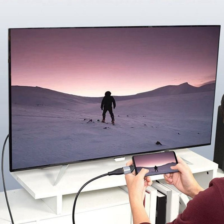 4K USB Typ-C zu HDMI Adapter für Tablet, Telefon, Laptop 60HZ 1080P