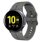 20mm Loop Silicone Watch Band, For Samsung Galaxy Watch Active 2 40mm, For Samsung Galaxy Watch Active 2 44mm, For Samsung Galaxy Watch 42mm, For Samsung Galaxy Watch 6 44mm
