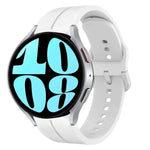 20-mm-Silikonarmband mit Schlaufenform, passend für Samsung Galaxy Watch 6 (40 mm) und Samsung Galaxy Watch 6 Classic (43 mm).