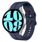 20-mm-Silikonarmband mit Schlaufenform, passend für Samsung Galaxy Watch 6 (40 mm) und Samsung Galaxy Watch 6 Classic (43 mm).