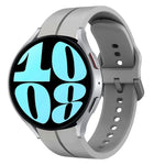 20-mm-Silikonarmband mit Schlaufenform, passend für Samsung Galaxy Watch 6 (40 mm) und Samsung Galaxy Watch 6 Classic (43 mm).