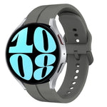 20-mm-Silikonarmband mit Schlaufenform, passend für Samsung Galaxy Watch 6 (40 mm) und Samsung Galaxy Watch 6 Classic (43 mm).