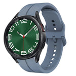 20-mm-Silikonarmband mit Schlaufenform, passend für Samsung Galaxy Watch 6 (40 mm) und Samsung Galaxy Watch 6 Classic (43 mm).