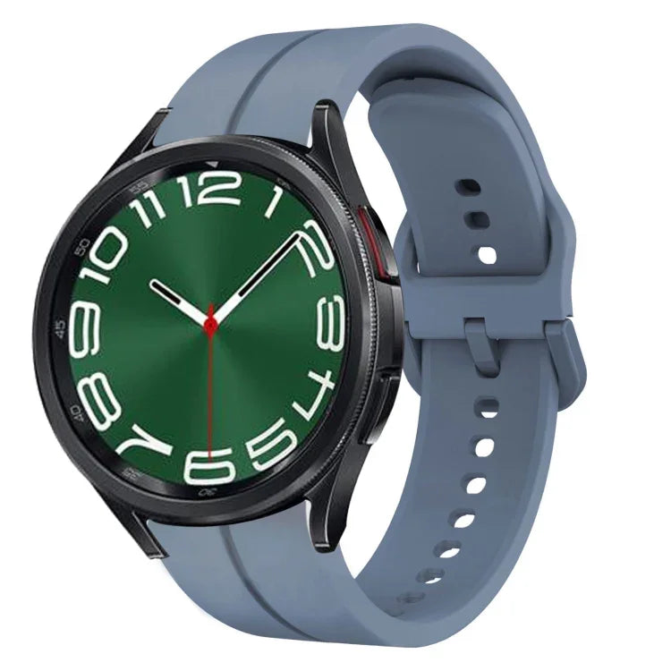 20-mm-Silikonarmband mit Schlaufenform, passend für Samsung Galaxy Watch 6 (40 mm) und Samsung Galaxy Watch 6 Classic (43 mm).