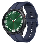20-mm-Silikonarmband mit Schlaufenform, passend für Samsung Galaxy Watch 6 (40 mm) und Samsung Galaxy Watch 6 Classic (43 mm).