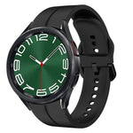 20-mm-Silikonarmband mit Schlaufenform, passend für Samsung Galaxy Watch 6 (40 mm) und Samsung Galaxy Watch 6 Classic (43 mm).
