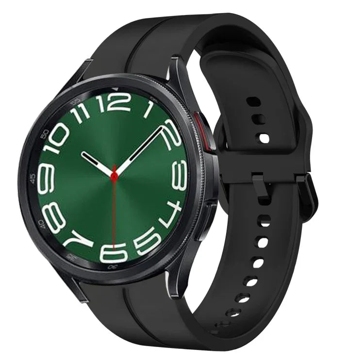20-mm-Silikonarmband mit Schlaufenform, passend für Samsung Galaxy Watch 6 (40 mm) und Samsung Galaxy Watch 6 Classic (43 mm).