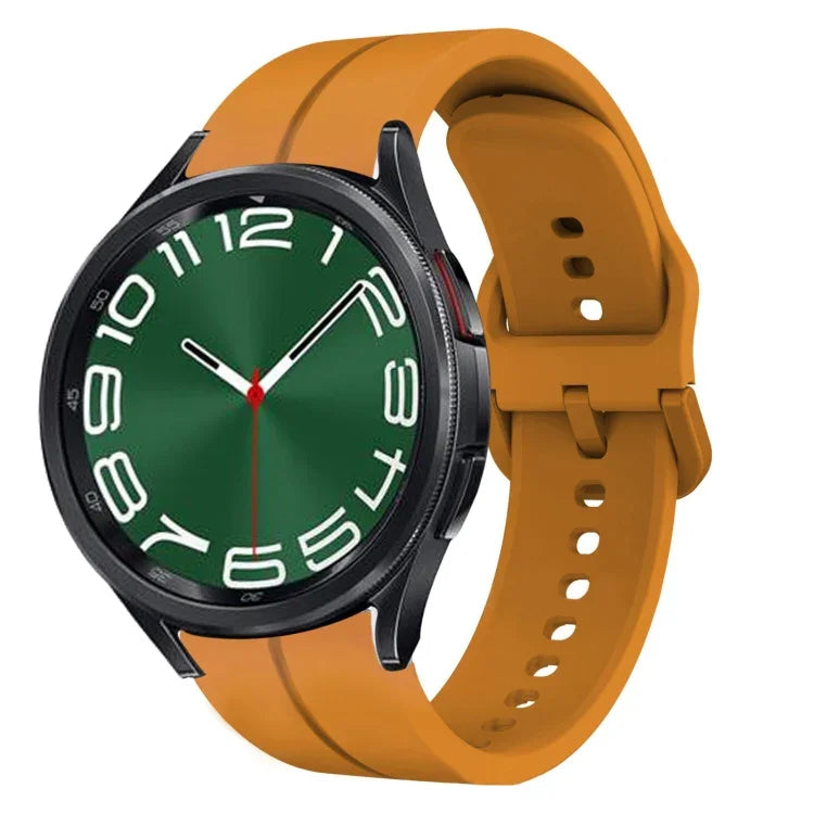 20-mm-Silikonarmband mit Schlaufenform, passend für Samsung Galaxy Watch 6 (40 mm) und Samsung Galaxy Watch 6 Classic (43 mm).