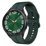 20-mm-Silikonarmband mit Schlaufenform, passend für Samsung Galaxy Watch 6 (40 mm) und Samsung Galaxy Watch 6 Classic (43 mm).