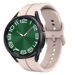 20-mm-Silikonarmband mit Schlaufenform, passend für Samsung Galaxy Watch 6 (40 mm) und Samsung Galaxy Watch 6 Classic (43 mm).