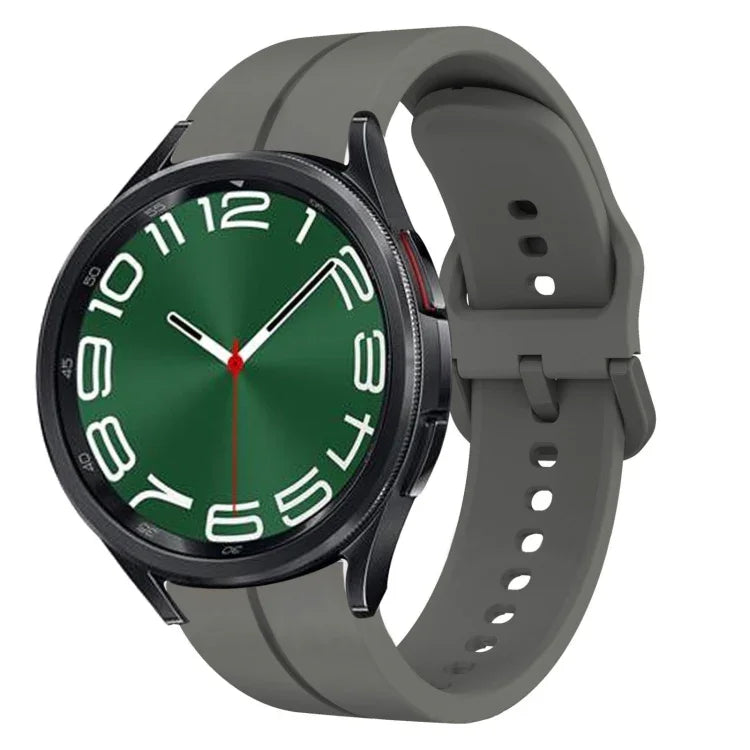 20-mm-Silikonarmband mit Schlaufenform, passend für Samsung Galaxy Watch 6 (40 mm) und Samsung Galaxy Watch 6 Classic (43 mm).