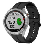 20mm Loop Silicone Watch Band, For Garmin Vivomove Sport, For Garmin Venu 2 Plus, For Garmin Approach S40, For Garmin Forerunner 158