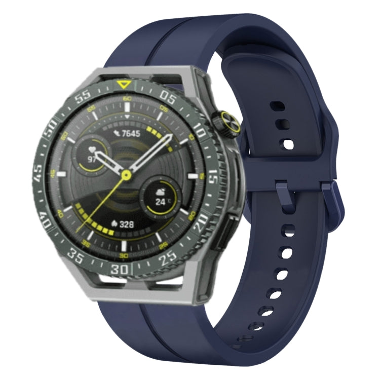 22mm Loop Silicone Watch Band, For Huawei Watch Buds, For Huawei Watch GT 3 SE, For Huawei Watch GT3 Pro 46mm, For Huawei Watch GT3 46mm