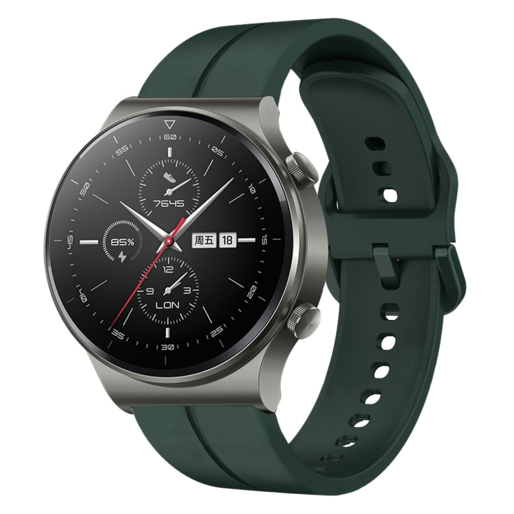 22mm Loop Silicone Watch Band, For Huawei GT2 Pro, For Huawei Watch GT 2E, For Huawei GT2 46mm, For Honor Watch GS 3