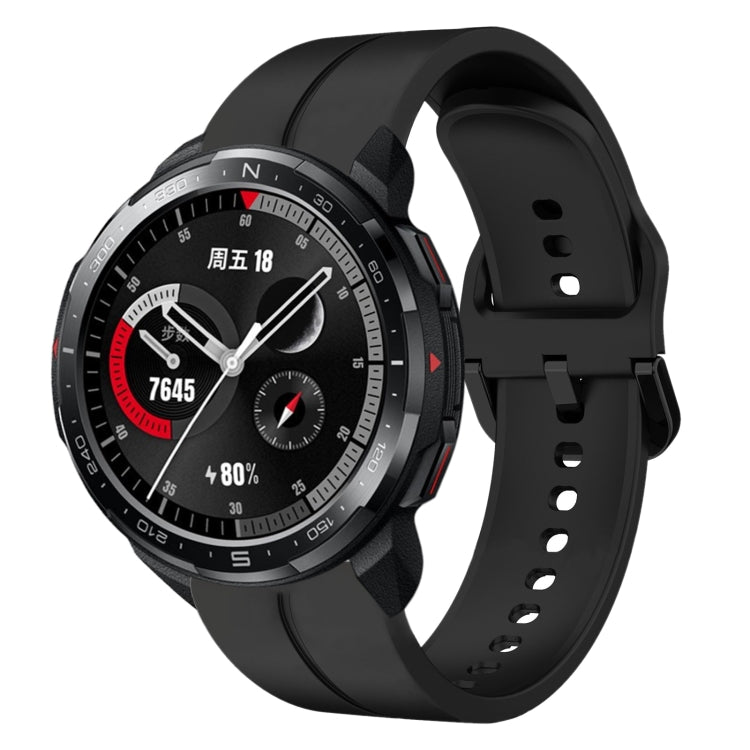22mm Loop Silicone Watch Band, For Honor Watch GS Pro, For Honor Magic Watch 2 46mm, For Honor Watch Dream