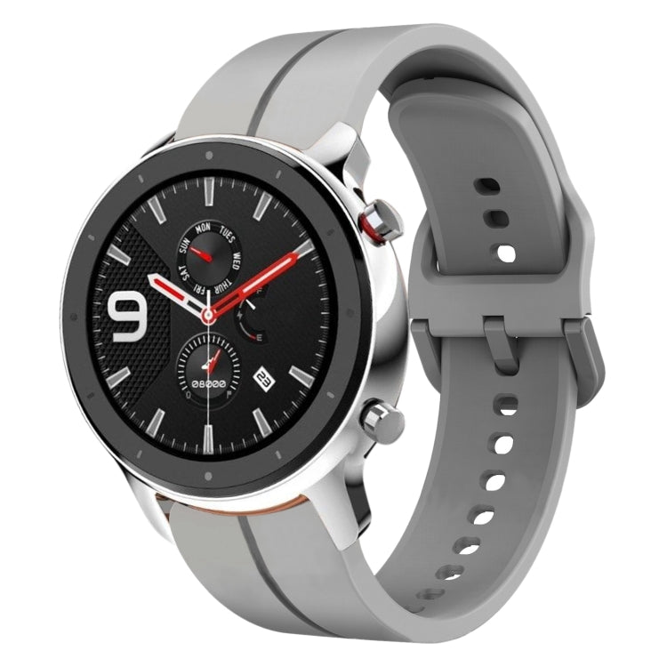 22mm  Loop Silicone Watch Band, For Amazfit GTR 4, For Amazfit GTR 4 Pro, For Amazfit GTR 3, For Amazfit GTR 3 Pro