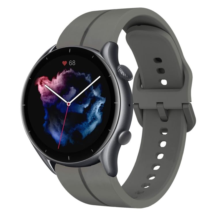 22mm  Loop Silicone Watch Band, For Amazfit GTR 4, For Amazfit GTR 4 Pro, For Amazfit GTR 3, For Amazfit GTR 3 Pro