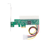 PCI-E zu PCI Adapterkarte Konverter mit 4-Pin Stromversorgung, PCI-E zu PCI