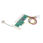 PCI-E zu PCI Adapterkarte Konverter mit 4-Pin Stromversorgung, PCI-E zu PCI