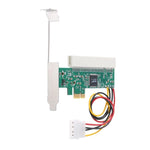 PCI-E zu PCI Adapterkarte Konverter mit 4-Pin Stromversorgung, PCI-E zu PCI
