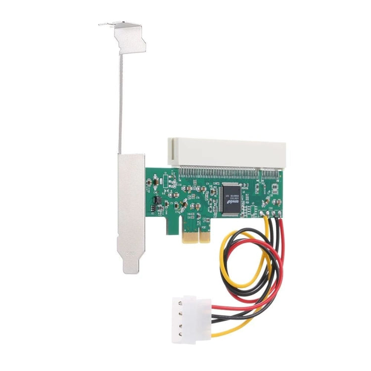 PCI-E zu PCI Adapterkarte Konverter mit 4-Pin Stromversorgung, PCI-E zu PCI