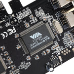 PCI-E 3 Ports 1394a 1394b Firewire Erweiterungskarte 2 x 6 Pin + 1 x 4 Pin für Desktop-PC, 1394a+1394b