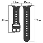 Zweifarbiges Silikon-Uhrenarmband mit Schlaufenverschluss, für Apple Watch Ultra 49 mm, Apple Watch Series 8 &amp; 7 45 mm und Apple Watch Series 8 &amp; 7 41 mm