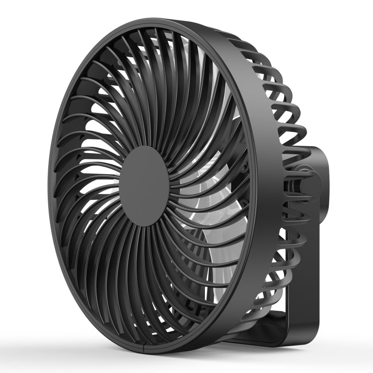 Multifunktionaler LED Wiederaufladbarer Outdoor Tragbarer Zelt Camping Ventilator, Schwarz, Weiß
