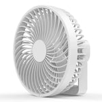 Multifunktionaler LED Wiederaufladbarer Outdoor Tragbarer Zelt Camping Ventilator, Schwarz, Weiß