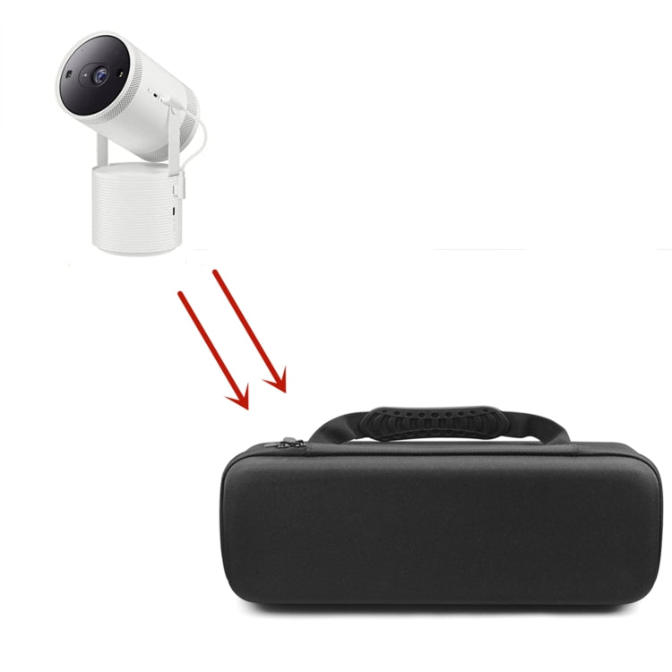 Für Samsung Freestyle Tragbare Handheld-Projektor Aufbewahrungstasche Batterie-Dock Aufbewahrungsbox, Aufbewahrungstasche