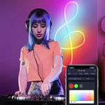 NH021 Wasserdichte 3m TUYA WIFI Musiksynchronisation RGB Neon Seilbeleuchtung, NH021