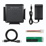 USB3.0 zu SATA oder IDE Festplatten Adapter Konverter mit Klonfunktion