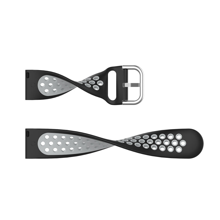 20mm Perforated Breathable Sports Silicone Watch Band, For Garmin Vivoactive3 Music, For Garmin Venu 2 Plus, For Garmin Approach S40