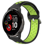 20mm Perforated Breathable Sports Silicone Watch Band, For Garmin Vivoactive3 Music, For Garmin Venu 2 Plus, For Garmin Approach S40